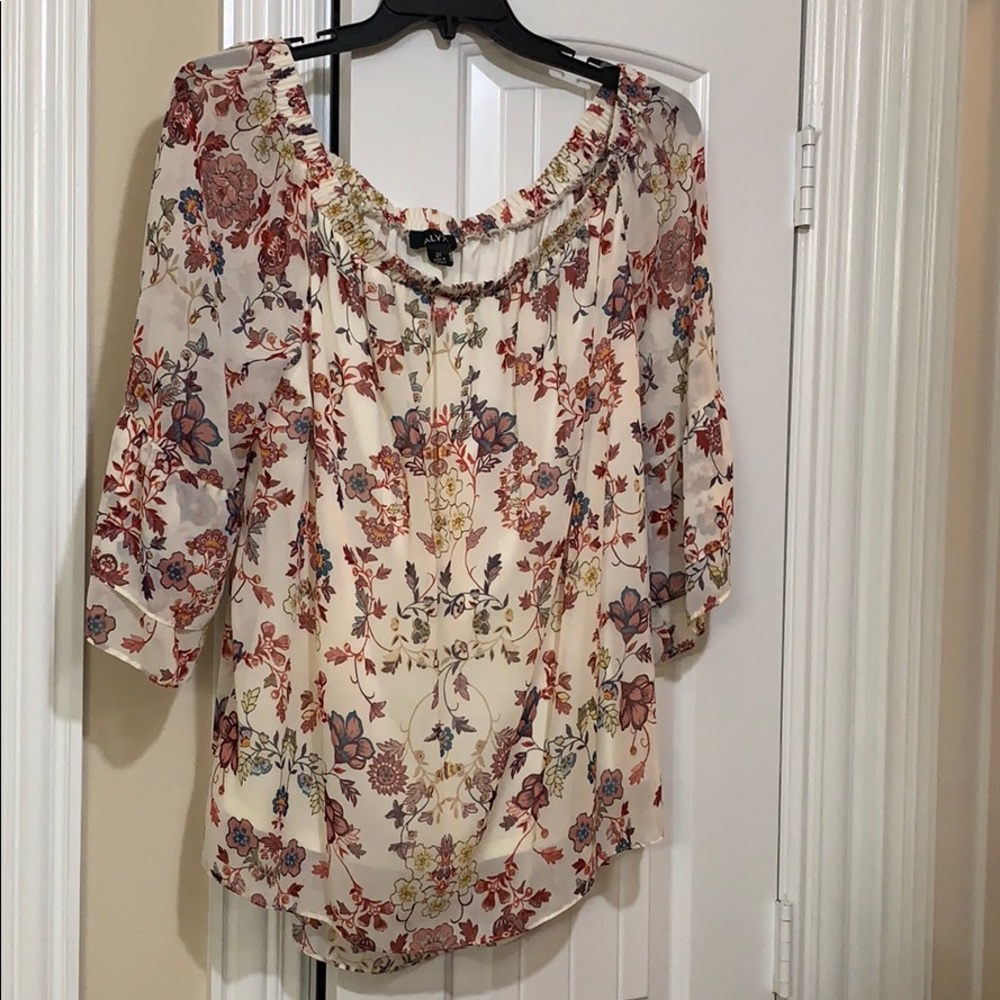 Women off the shoulder top